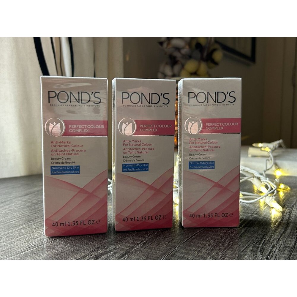 Pond’s Perfect Colour Complex Beauty Cream 1.35oz - Pack of 3 - Anti-Marks Glow